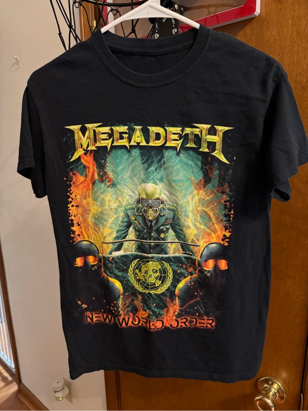 Megadeth New World Order Graphic Tee - Black